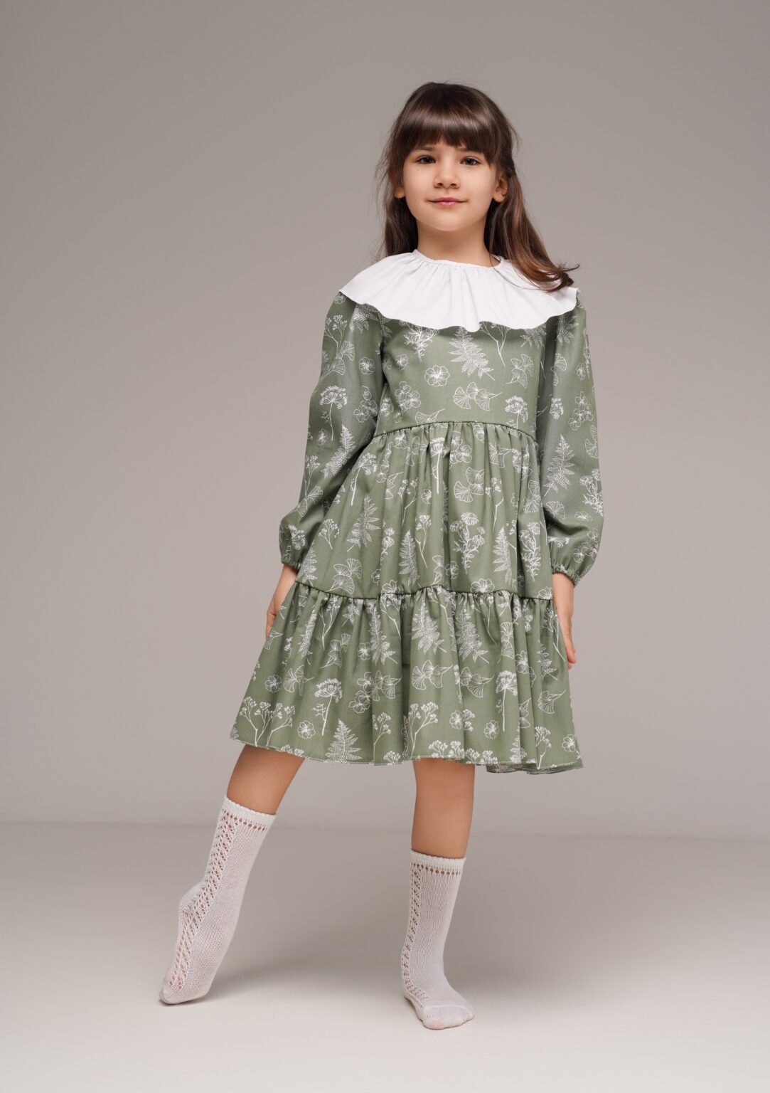 Rochie bumbac OLIA, Little Rose