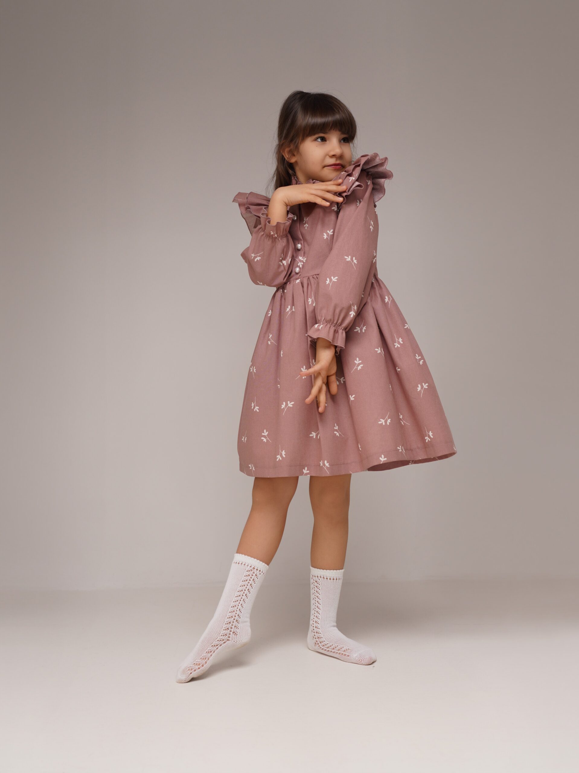 Rochita bumbac Runa ,Little Rose - imagine 3