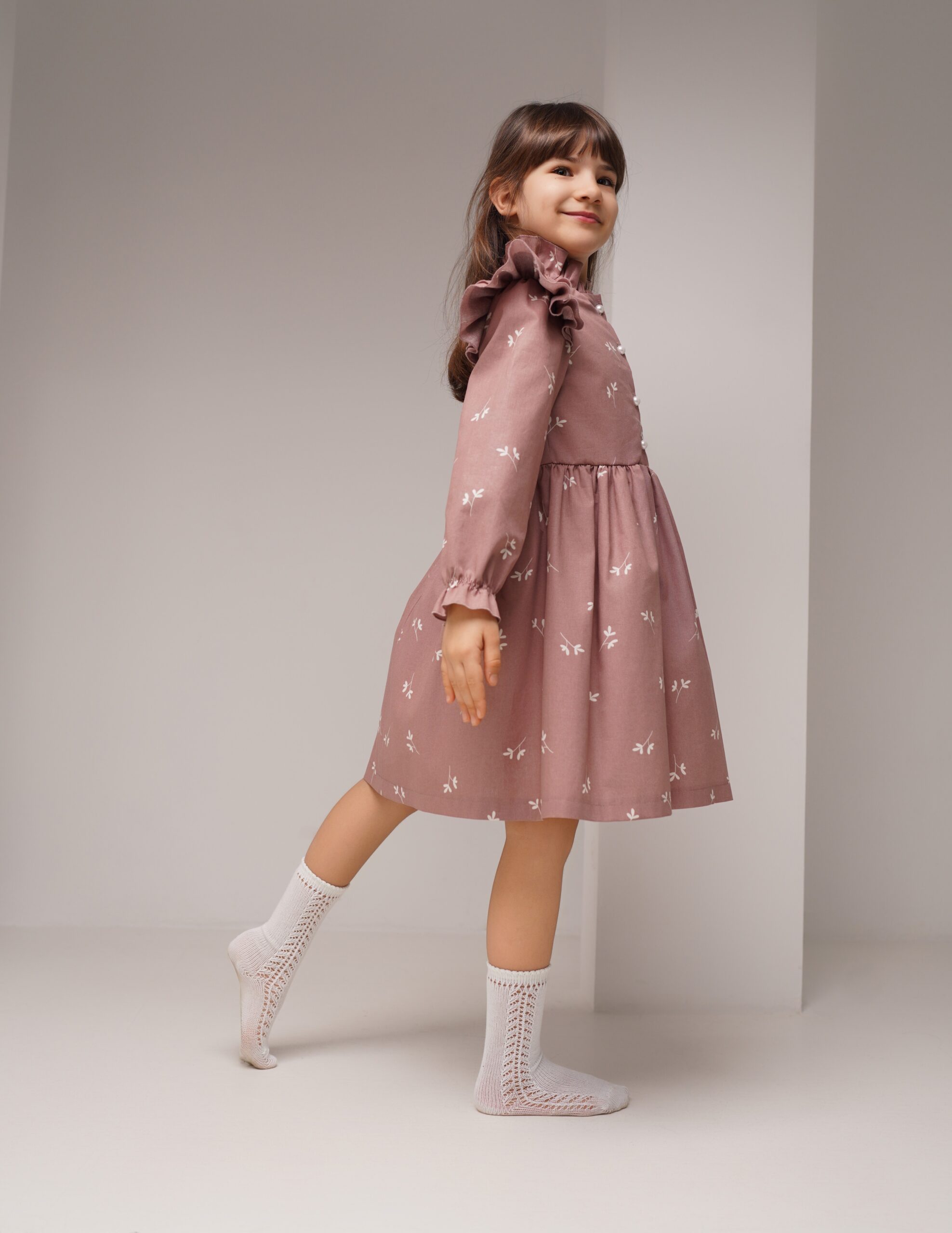 Rochita bumbac Runa ,Little Rose - imagine 4