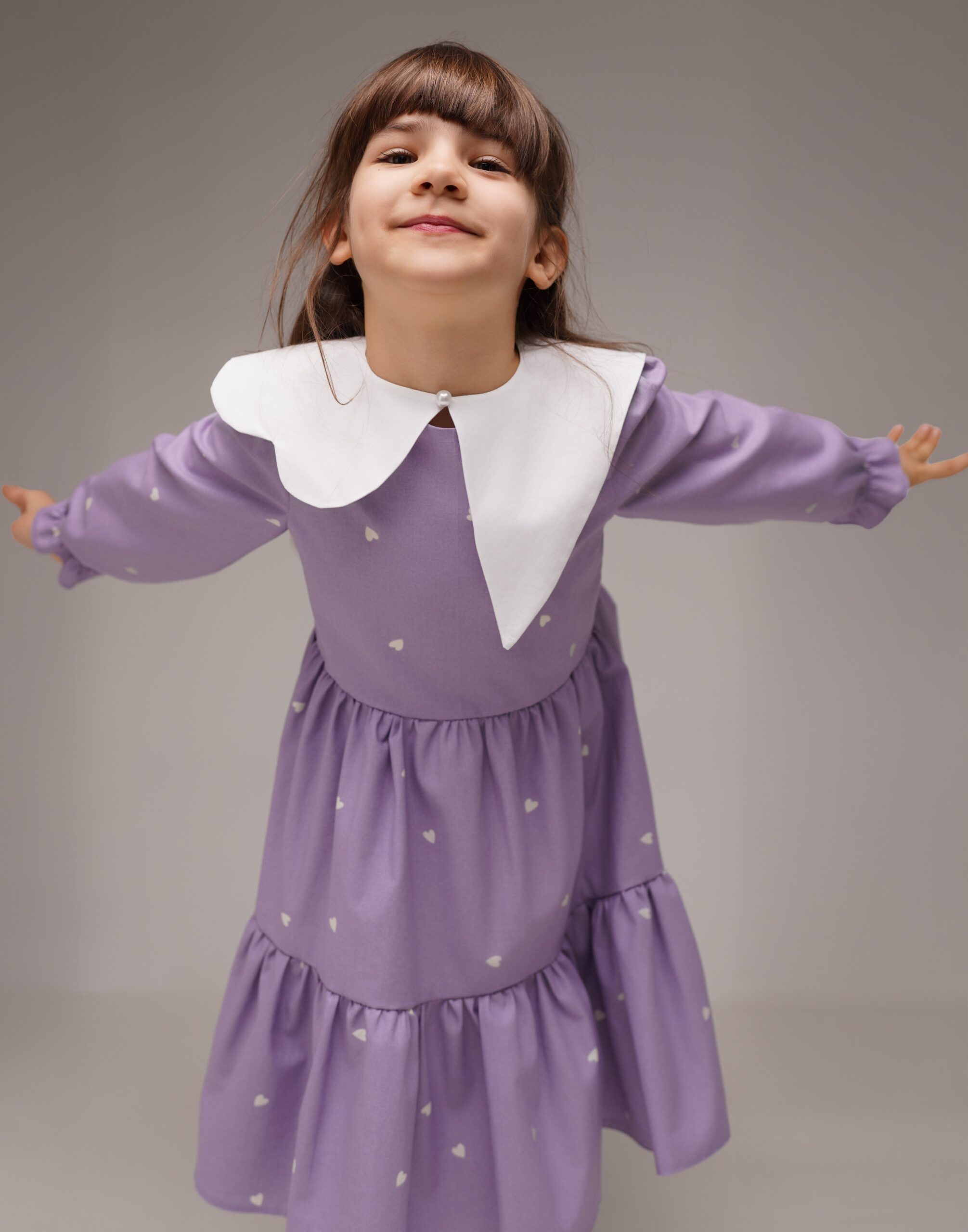 Rochita Lila inimioare,Little Rose - imagine 2