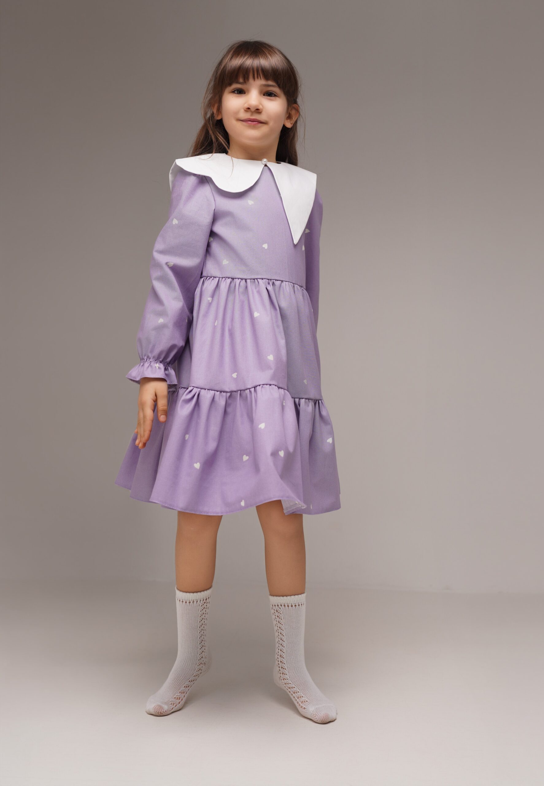 Rochita Lila inimioare,Little Rose - imagine 3