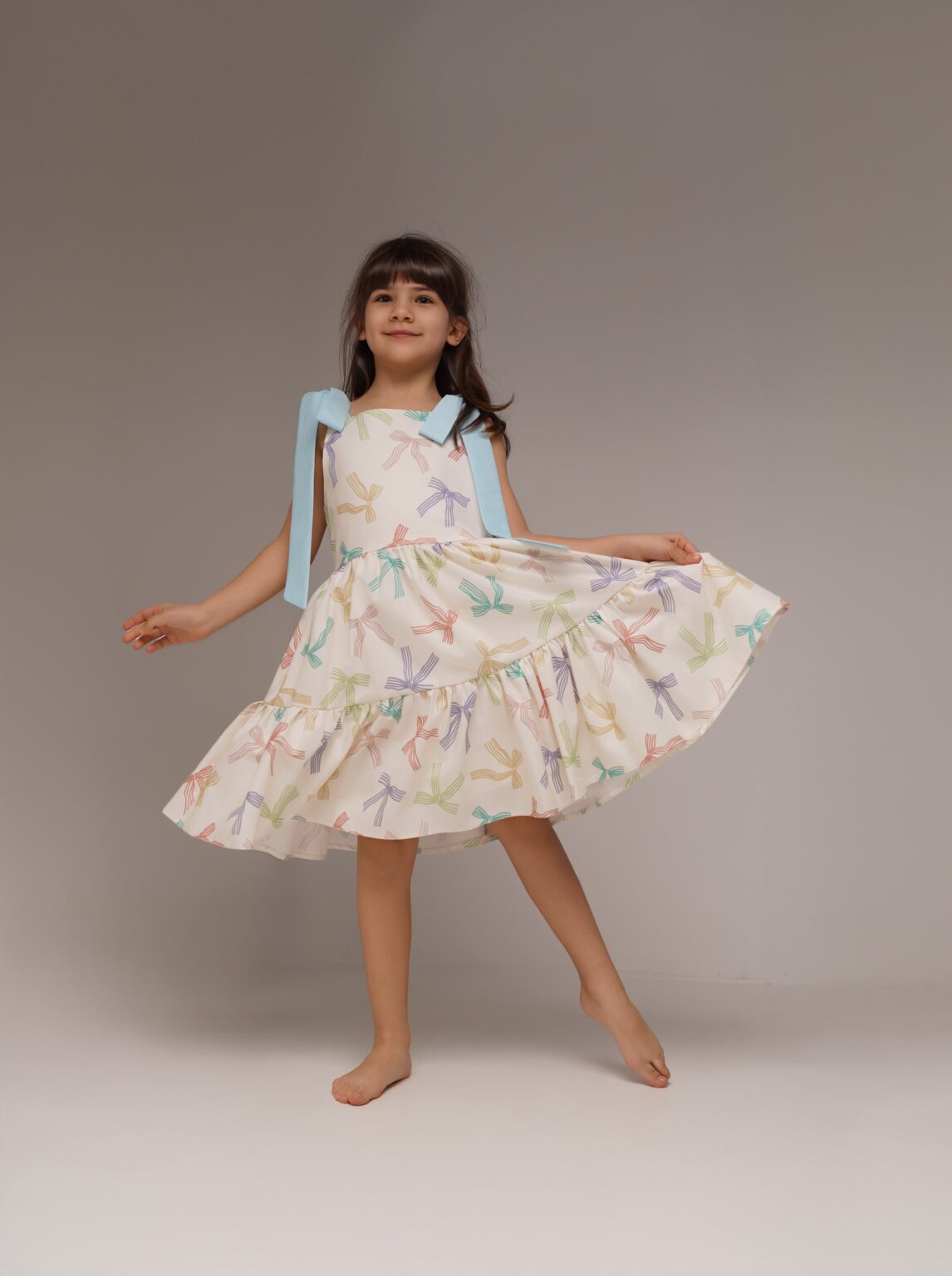 Rochita de vara din bumbac, Little Rose