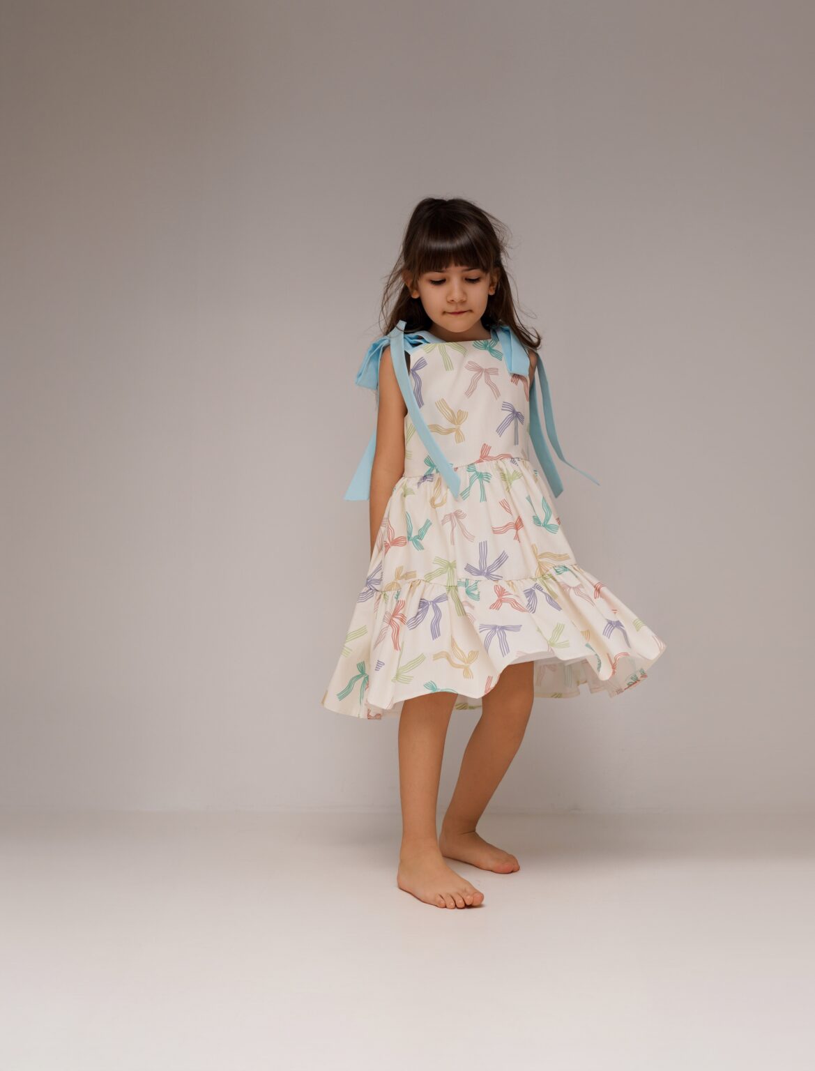 Rochita de vara din bumbac, Little Rose