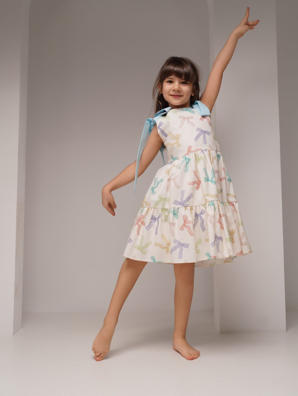 Rochita de vara din bumbac, Little Rose