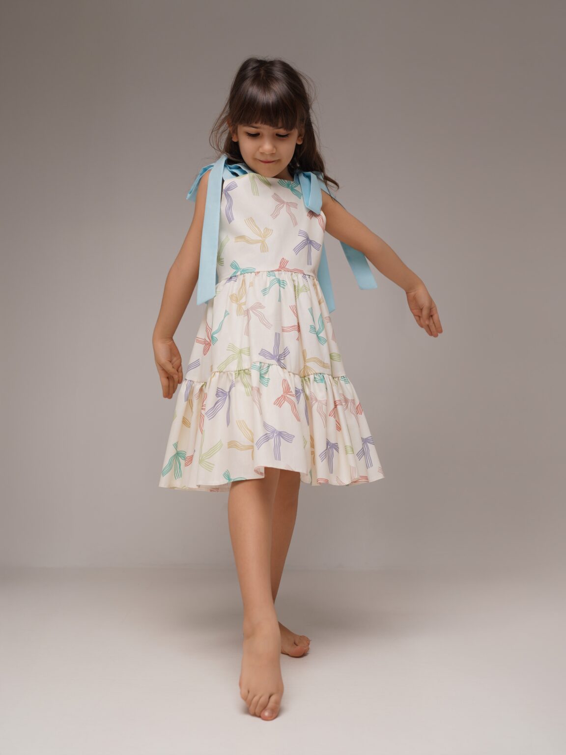 Rochita de vara din bumbac, Little Rose
