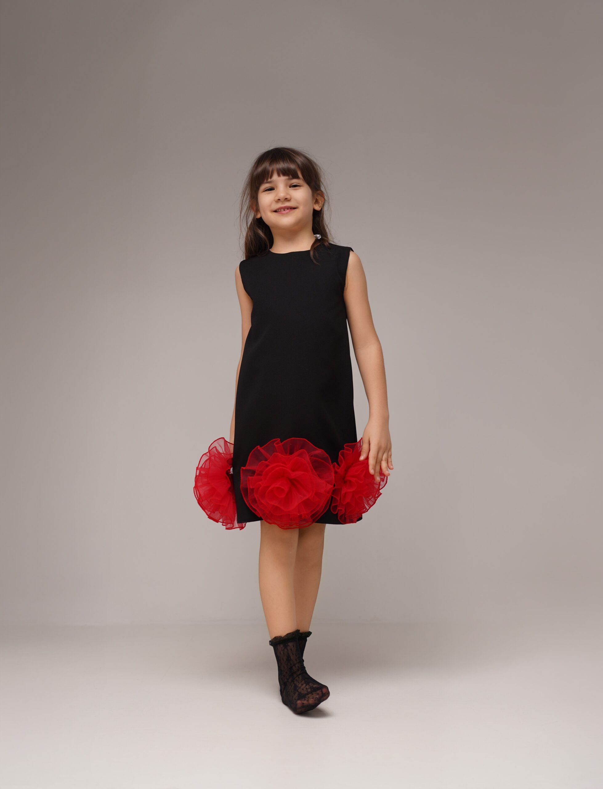 Rochita Nera Black,Little Rose - imagine 2