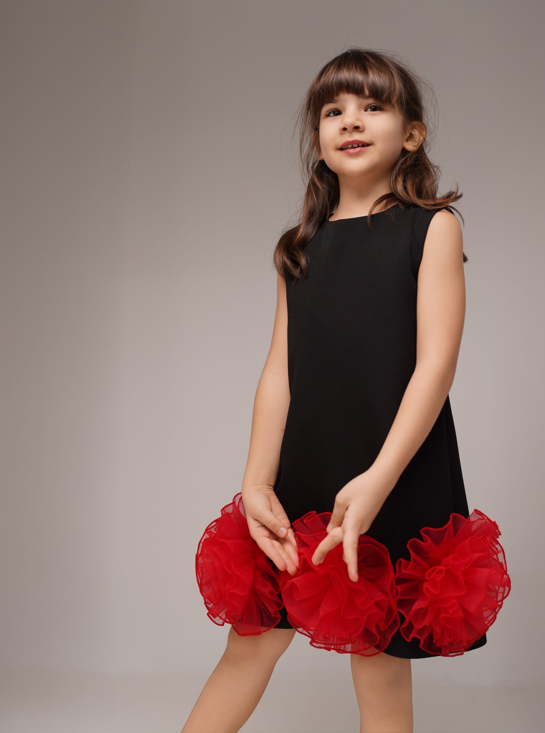 Rochita Nera Black,Little Rose - imagine 4