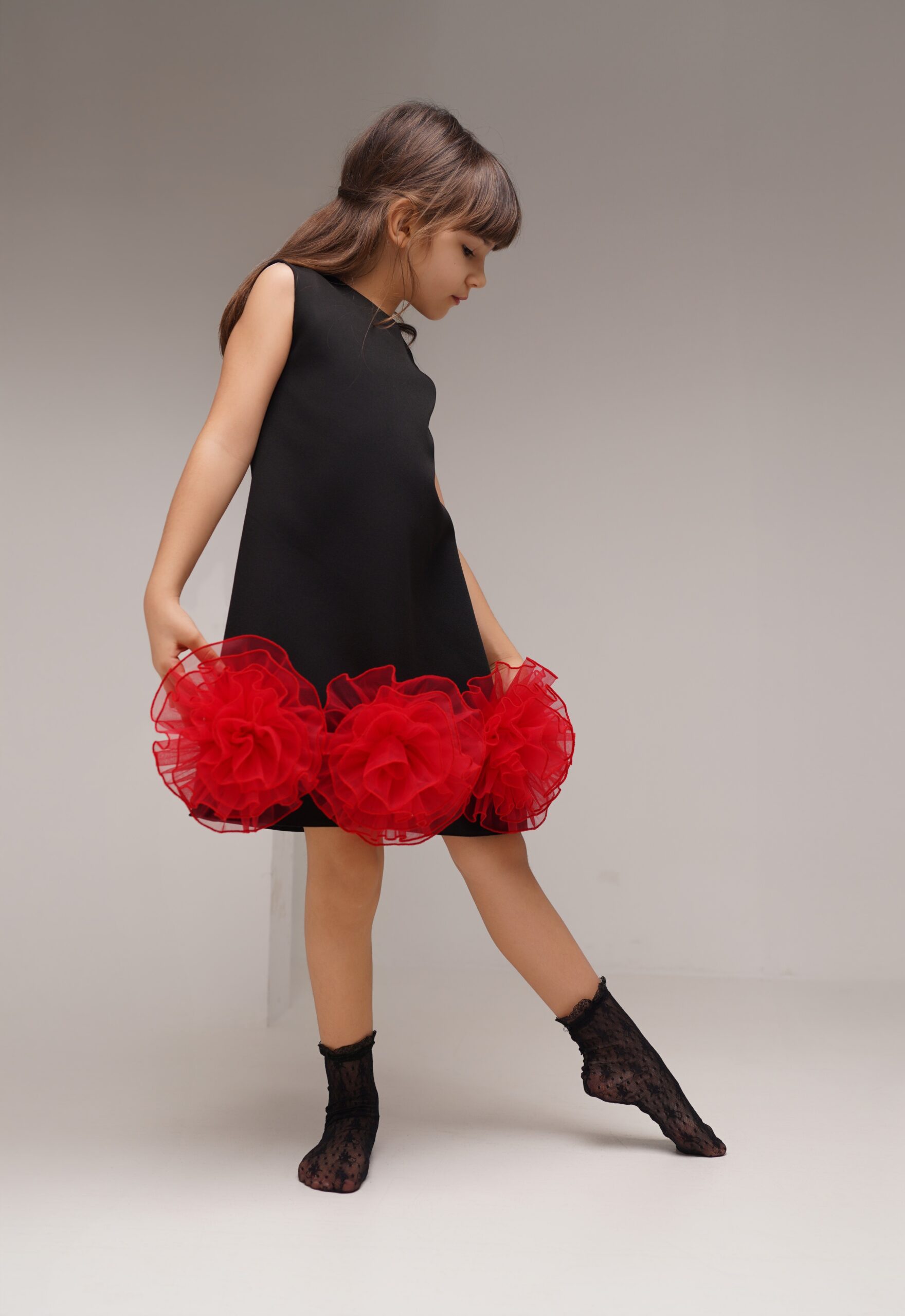 Rochita Nera Black,Little Rose - imagine 6