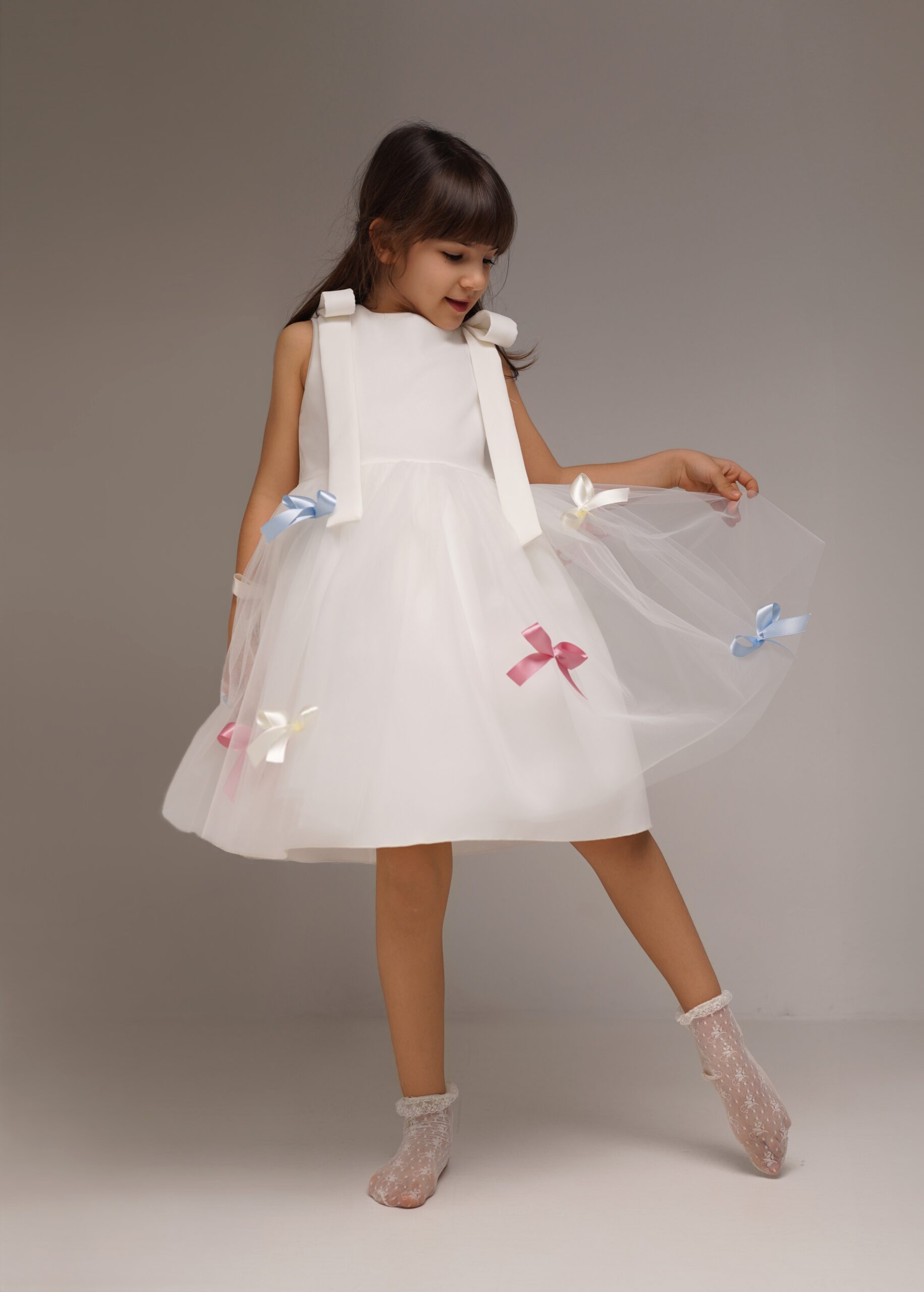 Rochie Candy Bows,Little Rose