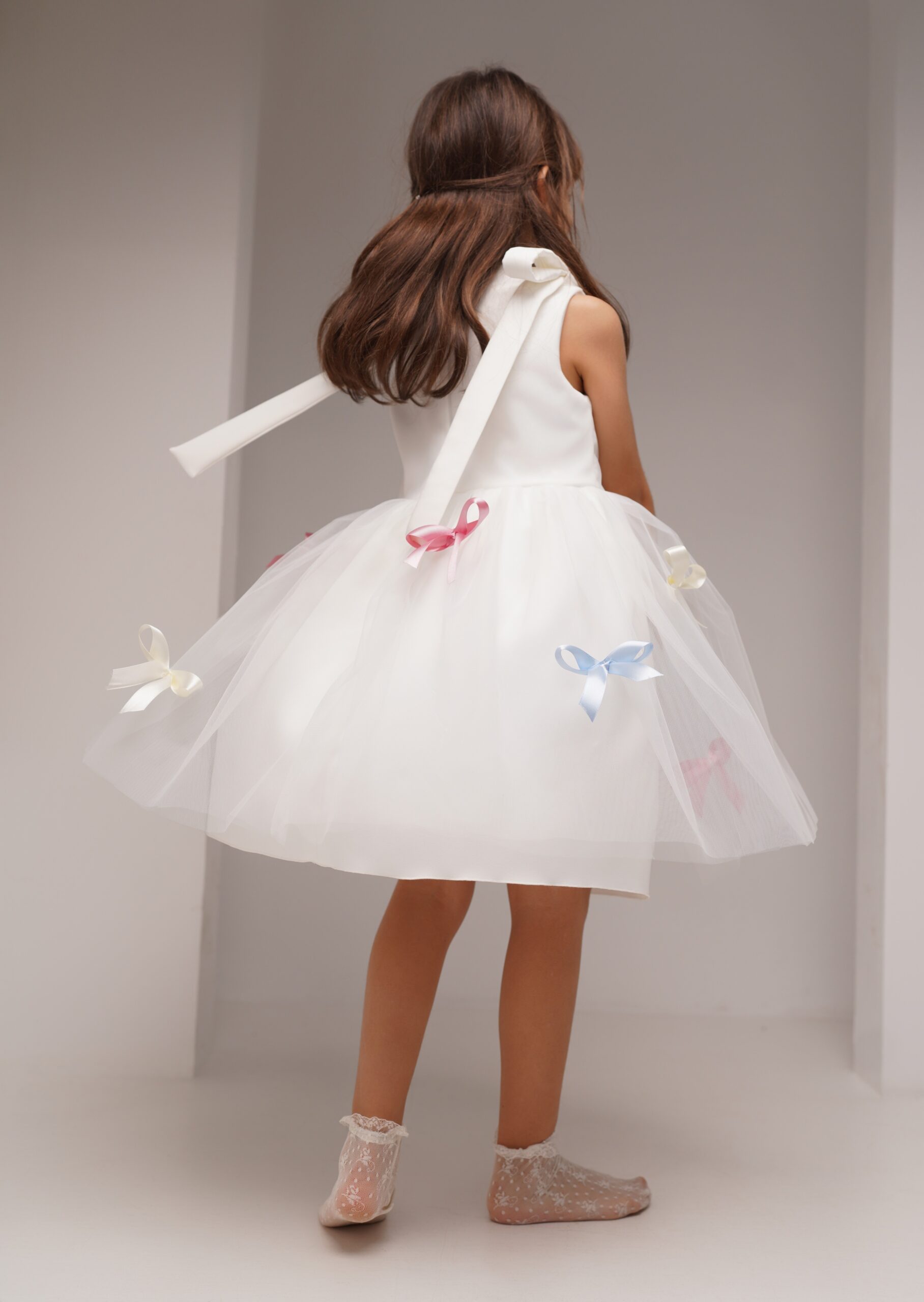 Rochie Candy Bows,Little Rose - imagine 2