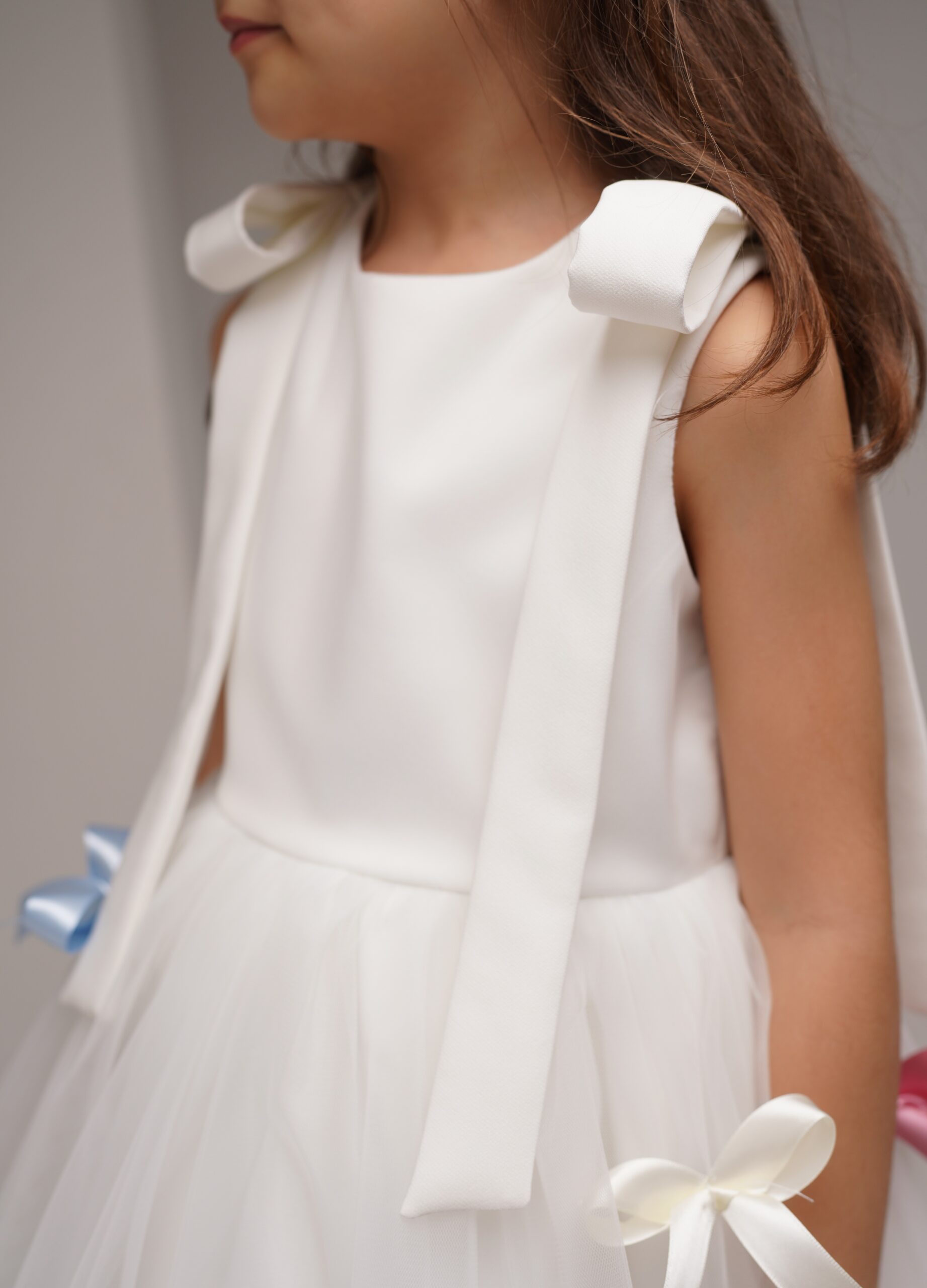 Rochie Candy Bows,Little Rose - imagine 5