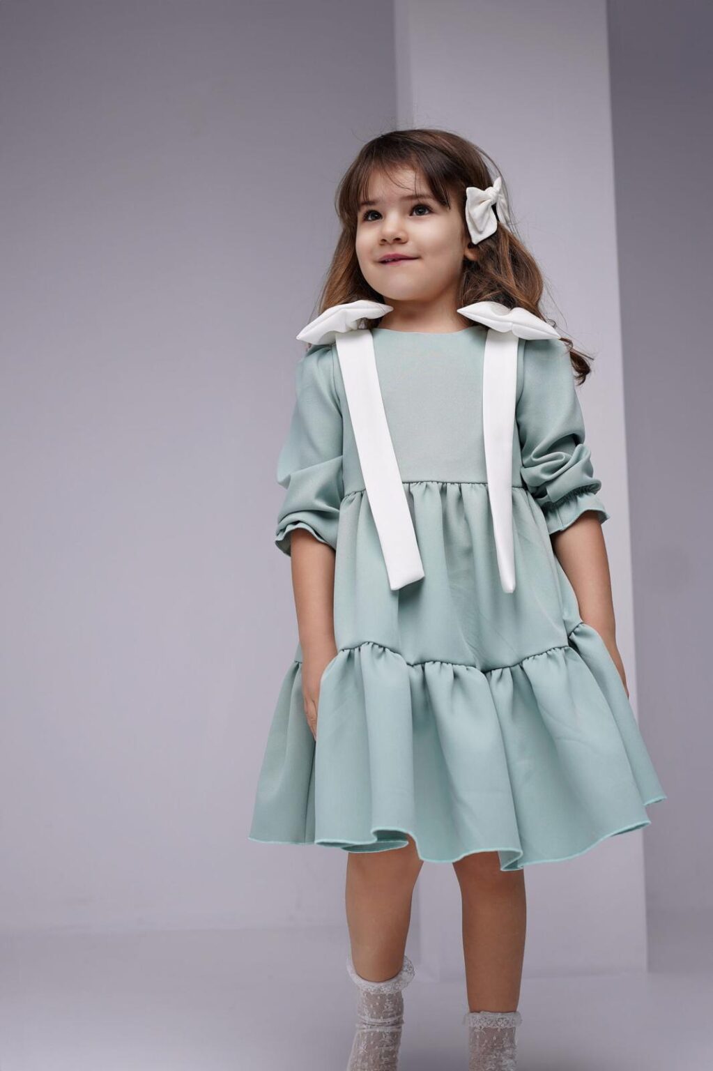 Rochie Green Rosa, Little Rose