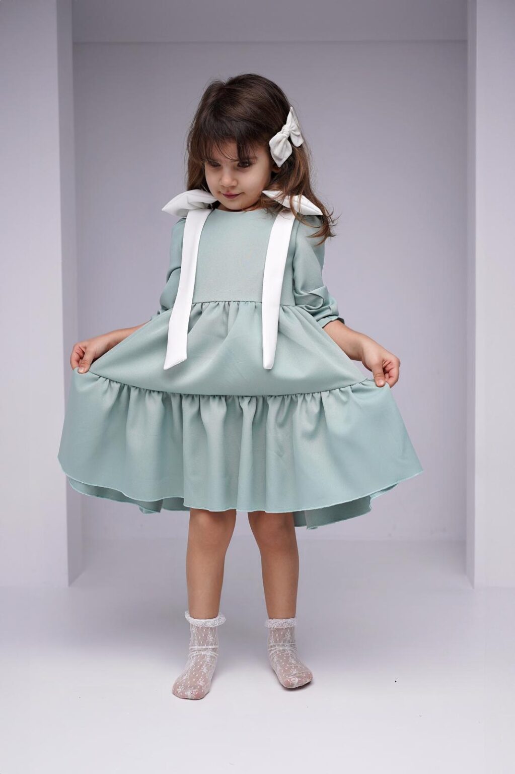 Rochie Green Rosa, Little Rose