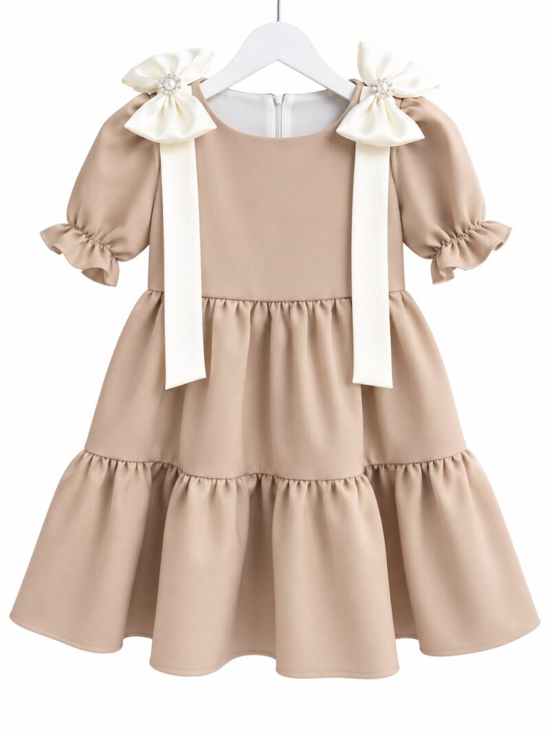 Rochie Ceremonie Bej Rosa, Little Rose