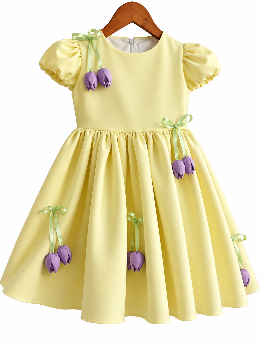 Rochie yellow lalele, Little Rose