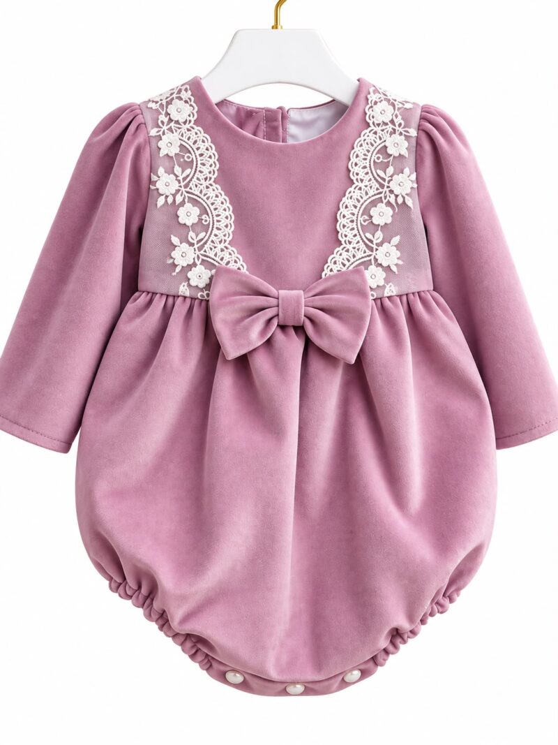 Salopeta ceremonie ,catifea,Little Rose