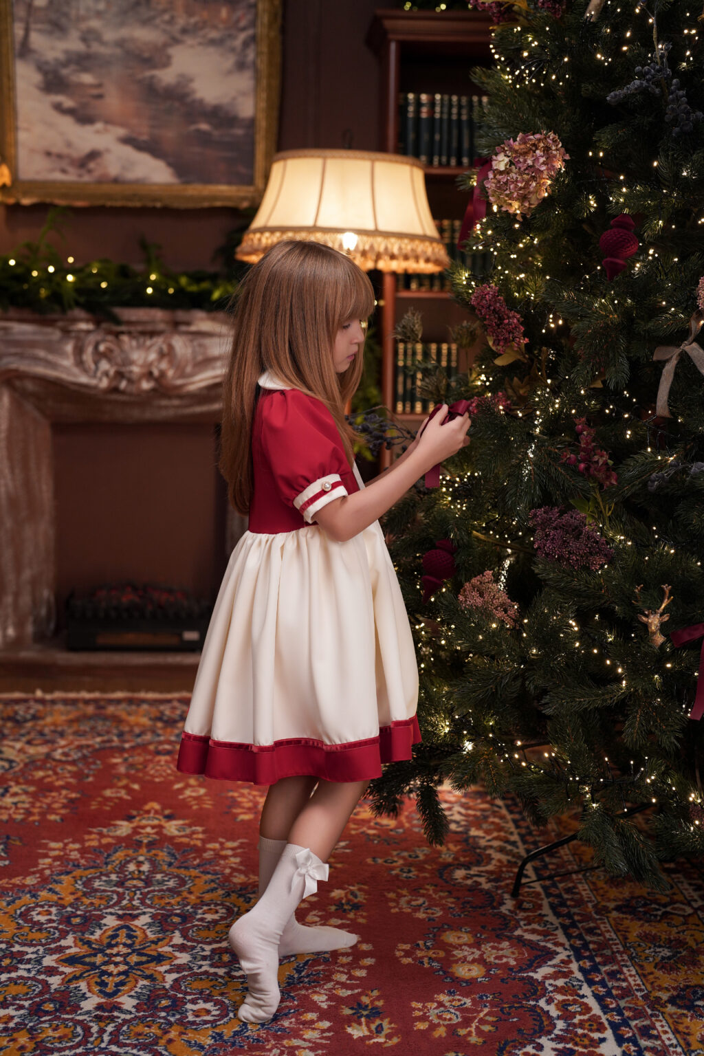 Rochie Belle Red,Little Rose