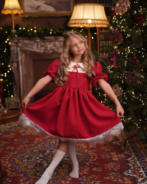 Rochie Allison Red,Little Rose