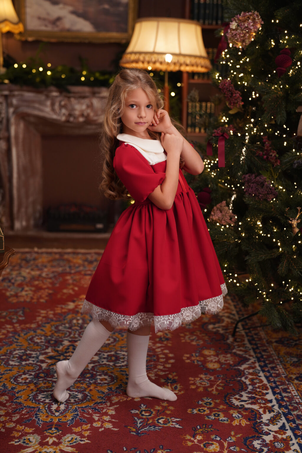 Rochie Allison Red,Little Rose